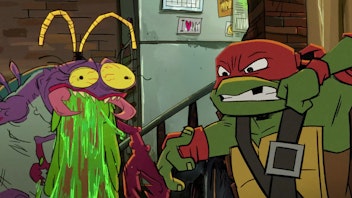 Die Abenteuer der Teenage Mutant Ninja Turtles Raphi geht baden