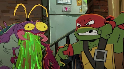 Die Abenteuer der Teenage Mutant Ninja Turtles Raphi geht baden