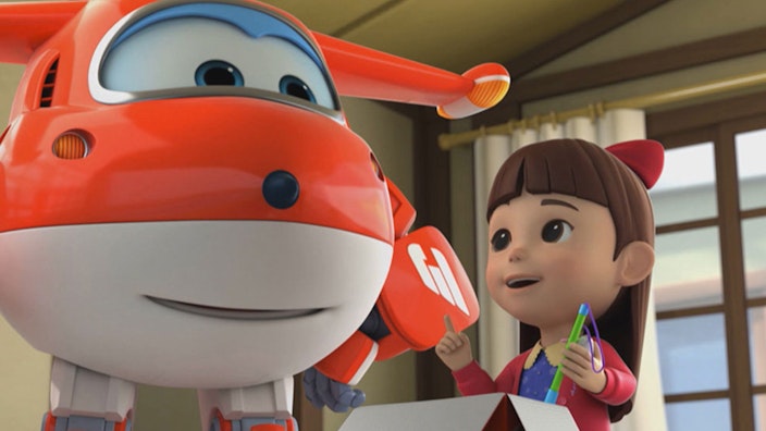 Super Wings Der Kater im Karton