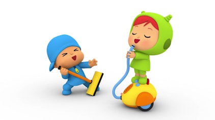 Pocoyo Nina erkundet die Welt