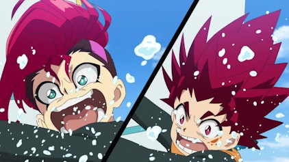 BEYBLADE BURST QUADSTRIKE Vorwärts stürmen! Battle Camp Kollision!