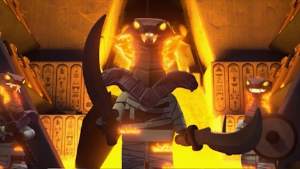 Ninjago - Verbotenes Spinjitzu Ninja gegen Lava