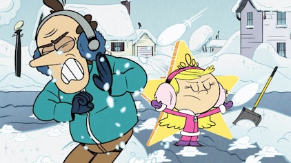 Willkommen bei den Louds Schneeballschlacht