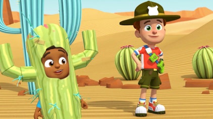 Ranger Rob Ärger in der Tier-Spaß-Park-Oase