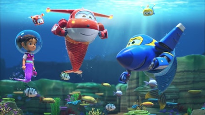 Super Wings Die singende kleine Meerjungfrau