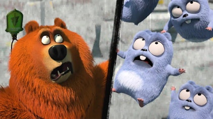 Grizzy & die Lemminge Ab durch die Wand