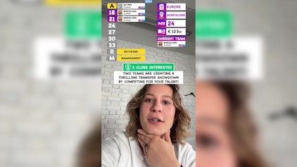 TOGGO Liga Shorts Sonjas Fußball-Karriere