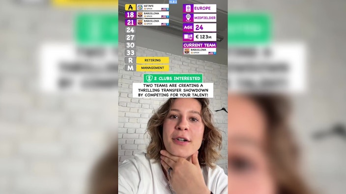 TOGGO Liga Shorts Sonjas Fußball-Karriere