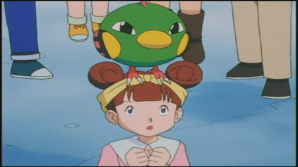 Pokémon: Die Johto Liga Champions Natu mit dem Zukunftsblick