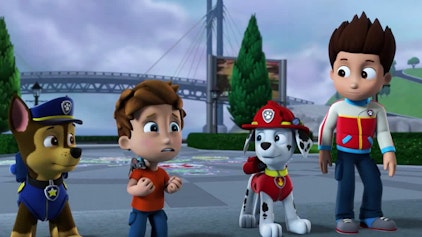 PAW Patrol - Kurze Clips Riesen-Regenschirm