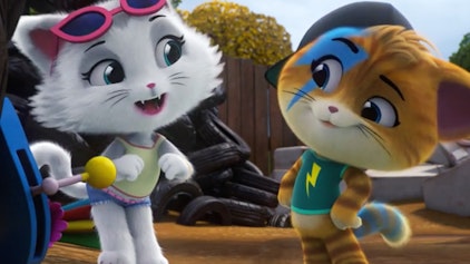 44 Cats Ein regnerischer Tag