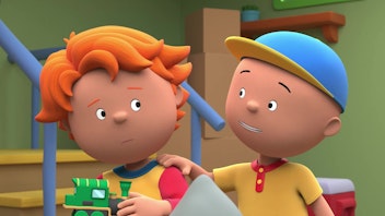 Caillou Leo zieht um, Teil 2