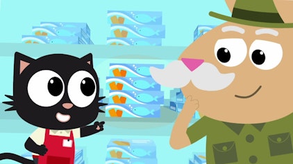 Milo Milo, der Supermarktmitarbeiter