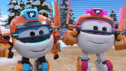 Super Wings Kricket mit Yetis