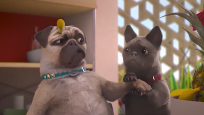 Mighty Mops Vorsicht muss sein