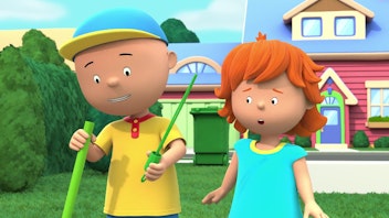 Caillou Der Seifenblasenmagier