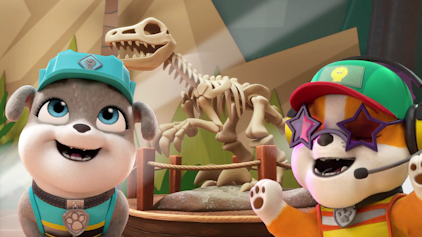 Rubble & Crew Die Crew baut eine bunte Kristall-Show