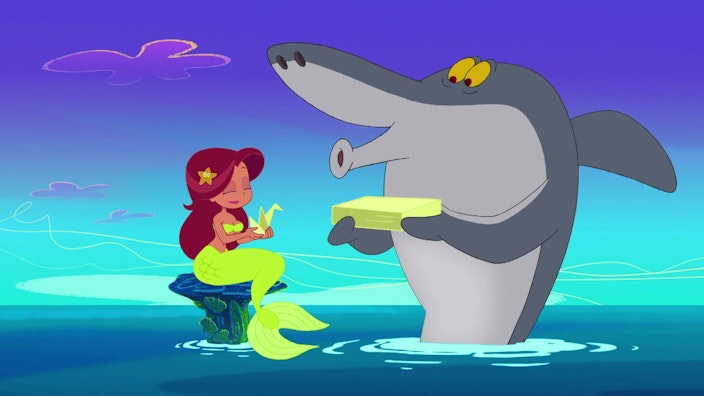 Zig & Sharko - Meerjungfrauen frisst man nicht! Origami