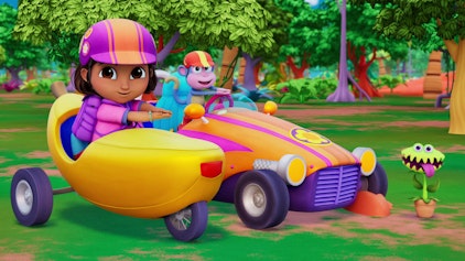 Dora Das Regenwald-Rennen