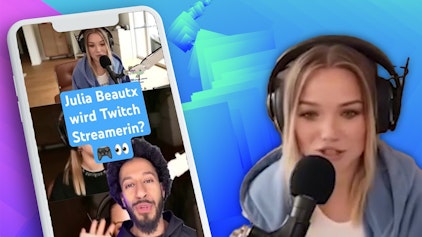 Hypezeit Shorts Julia Beautx Streamerin