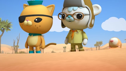 Die Oktonauten auf dem Festland Der Goldmull