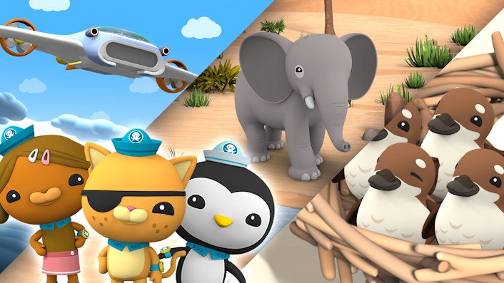 Die Oktonauten Missionen auf dem Festland