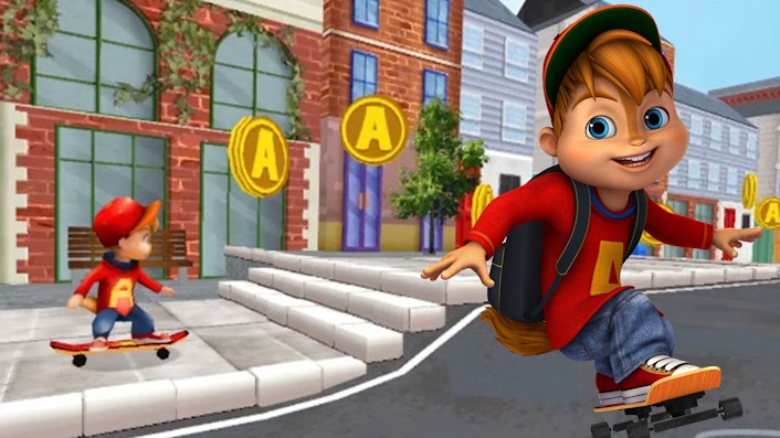 ALVINNN!!! und die Chipmunks Skateboard-Profi