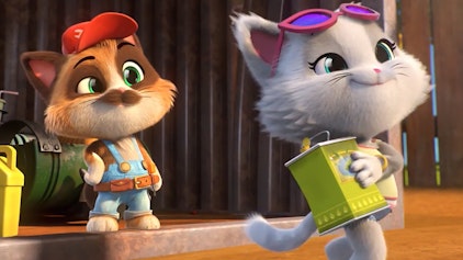 44 Cats Piperita, die Küchenkatze