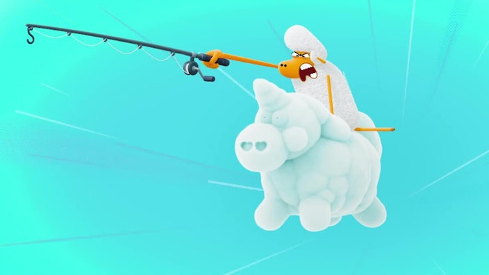 Karate Schaf Entspann dich, Wanda!