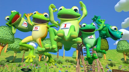 CoComelon Fünf Kleine Frösche