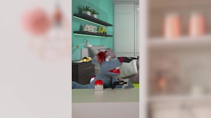 Woozle Shorts Aufräumen