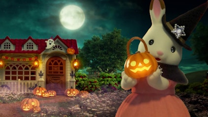 Sylvanian Families Einladung ins Spukhaus