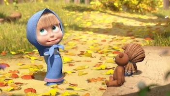 Mascha und der Bär Der Bauer und der Bär