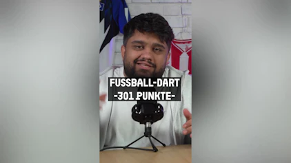 TOGGO Liga Shorts Fußball-Dart Challenge - 301 Punkte knacken!