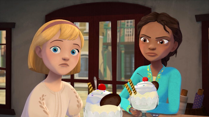 Spirit: wild und frei Gefahr bei den Wildpferden