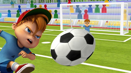 ALVINNN!!! und die Chipmunks Fußball-Freistoß