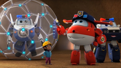 Super Wings Die unterirdische Stadt