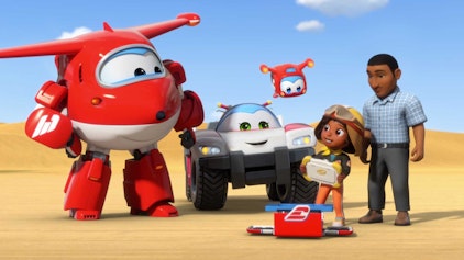 Super Wings Das große Wüstenflitzerrennen