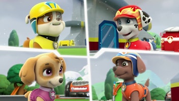 PAW Patrol - Helfer auf vier Pfoten Hunde im Schnee