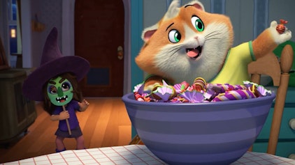 44 Cats Das Halloween-Monster