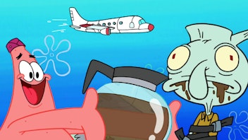 SpongeBob Schwammkopf Flug ins Paradies