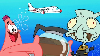 SpongeBob Schwammkopf Flug ins Paradies