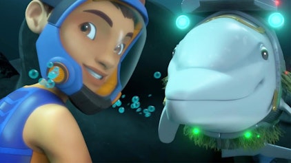 Die Nektons - Abenteurer der Tiefe Der Cyberdelfin