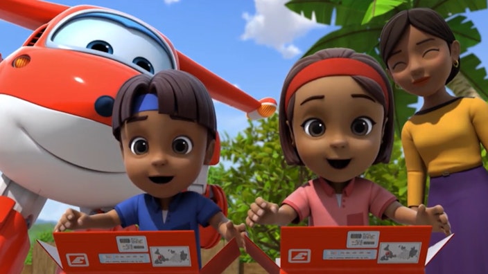 Super Wings Verzwickter Zwillings-Zwist