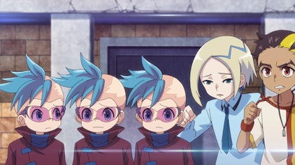 Bakugan: Geogan Rising Findet die Drillinge!