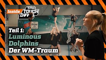 Inside TOGGO Touchdown Cheerleading Luminous Dolphins Training
