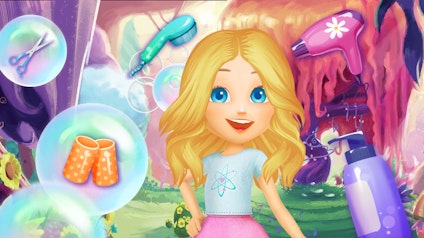 Barbie - Dreamtopia Haarsalon Kreativ-Spiel