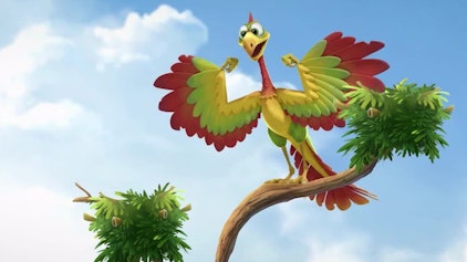 Gigantosaurus Archies erster Flug