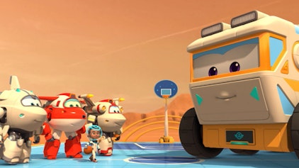 Super Wings Basketball im All