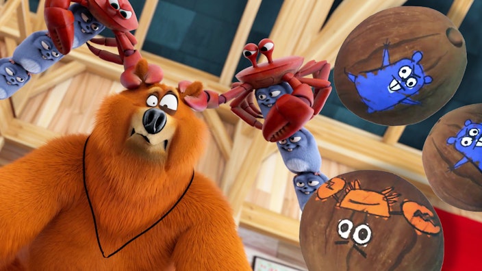 Grizzy & die Lemminge Krabben-Liebe